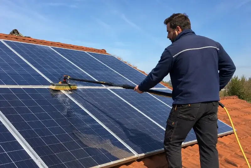 Nettoyage et entretien de panneaux solaires à Houplin-Ancoisne
